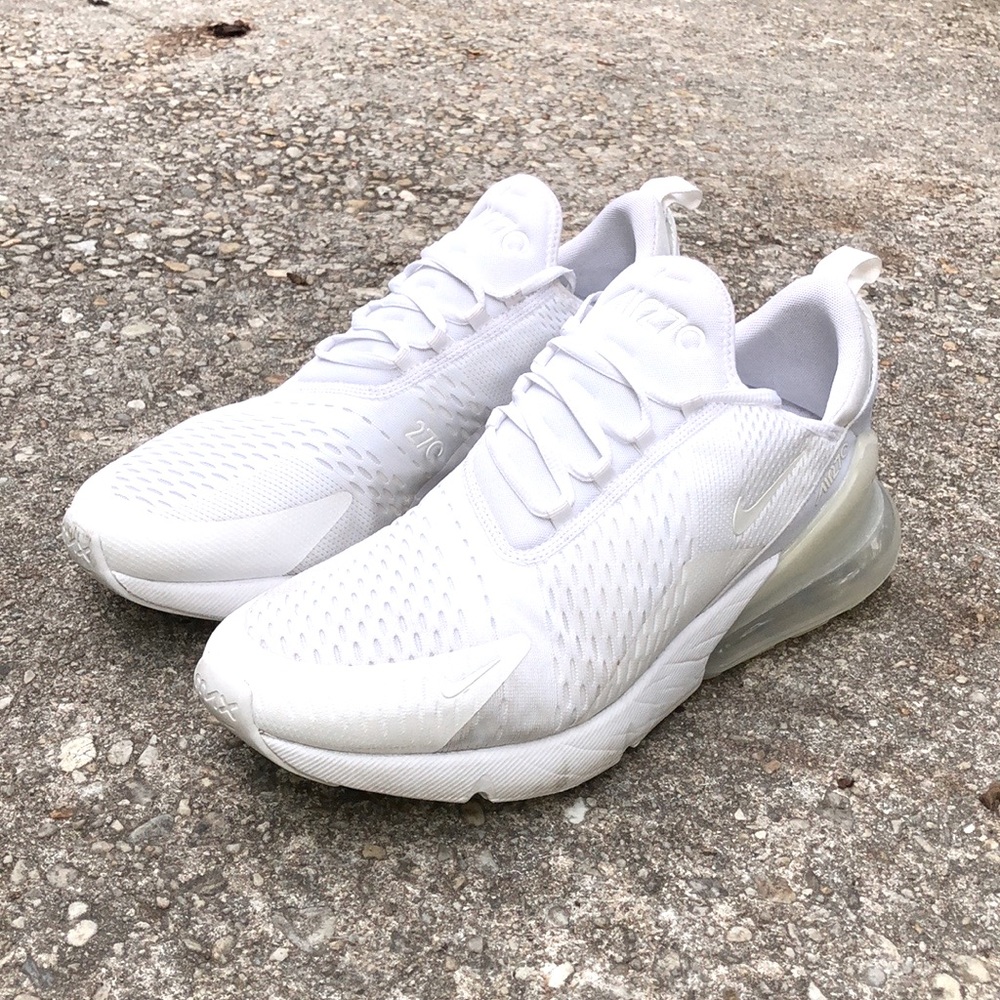 Nike Airmax 270 Triple White